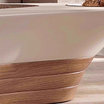 Журнальный столик фигурный со стеклянной столешницей Table Drop варинант исполнения - 5 | Loft Concept в Ульяновске