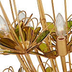 Люстра золотого цвета в форме цветка Hanging Flowers варинант исполнения - 1 | Loft Concept в Ульяновске