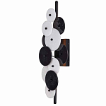 Бра светодиодное из черно-белых дисков Contrast Sample варинант исполнения - 3 | Loft Concept в Ульяновске