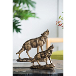 Фигурка Волк Gold варинант исполнения - 6 | Loft Concept в Ульяновске