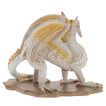Декоративная статуэтка Дракон Dragon Beige Gold Statuette варинант исполнения - 3 | Loft Concept в Ульяновске
