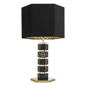 Настольная лампа Philipp Plein Table Lamp Hexagon Черная