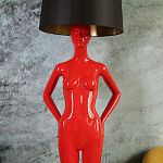 Лампа MANNEQUIN LAMP с абажуром созерцание силуэта варинант исполнения - 6 | Loft Concept в Ульяновске