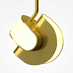 Подвесной светильник в цвете Латунь Levix варинант исполнения - 3 | Loft Concept в Ульяновске