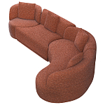 Модульный диван Calypso с кушеткой варинант исполнения - 2 | Loft Concept в Ульяновске