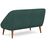 Двухместный диван с обивкой из велюра Belanger Sofa варинант исполнения - 3 | Loft Concept в Ульяновске