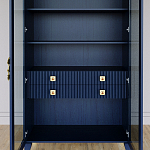 Дизайнерский шкаф витрина Elsa Dreams Blue с 4-мя ящиками варинант исполнения - 6 | Loft Concept в Ульяновске