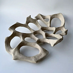 Блюдо «Бежевый коралл» варинант исполнения - 1 | Loft Concept в Ульяновске