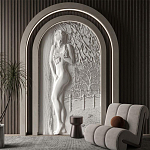 Барельеф NAKED варинант исполнения - 2 | Loft Concept в Ульяновске