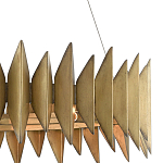 Люстра круглая с фактурным абажуром Graduated Heights варинант исполнения - 1 | Loft Concept в Ульяновске