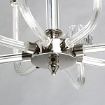 Люстра с 8-ю лампами и гранеными стеклянными плафонами Prism Gala варинант исполнения - 11 | Loft Concept в Ульяновске