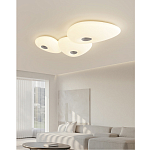 Потолочный светильник с тремя овальными матовыми плафонами TRIDalmen варинант исполнения - 3 | Loft Concept в Ульяновске