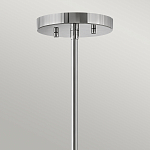 Потолочный светильник с двухслойным белым текстильным абажуром Hinkley варинант исполнения - 13 | Loft Concept в Ульяновске