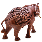 Статуэтка из дерева суар в виде слона Two Tusks варинант исполнения - 2 | Loft Concept в Ульяновске