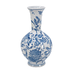 Ваза фарфоровая с синими цветочными мотивами Independence варинант исполнения - 2 | Loft Concept в Ульяновске