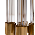 Торшер металлический со стеклянным основанием Intersection варинант исполнения - 2 | Loft Concept в Ульяновске