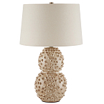 Настольная лампа с декоративными элементами в виде ракушек Frosting варинант исполнения - 3 | Loft Concept в Ульяновске