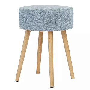 Табурет с мягким сиденьем на деревянных ножках Extra Seat
