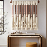Плетеное настенное украшение с кистями Caballo Wall Hanging варинант исполнения - 1 | Loft Concept в Ульяновске