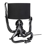 Дизайнерская Настольная лампа Черный Осьминог варинант исполнения - 1 | Loft Concept в Ульяновске