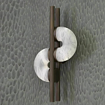 Бра  с фигурным мраморным рассеивателем Spiral of Warm Light варинант исполнения - 2 | Loft Concept в Ульяновске