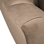 Дизайнерское кресло мягкое из серого велюра Serenity варинант исполнения - 3 | Loft Concept в Ульяновске