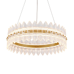 Люстра круглая с декоративными элементами в виде лепестков Round Light Flashing варинант исполнения - 1 | Loft Concept в Ульяновске