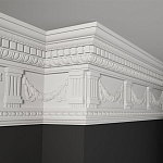 Карниз с орнаментом KO-27 варинант исполнения - 1 | Loft Concept в Ульяновске