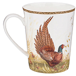 Кружка из фарфора с изображением фазанов 480 мл Hunting Porcelain Collection варинант исполнения - 1 | Loft Concept в Ульяновске