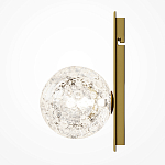 Бра с плафоном из прозрачного стекла с пузырьками воздуха Effervia варинант исполнения - 2 | Loft Concept в Ульяновске