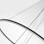 Светодиодная люстра Black LED Circle and Ball Lamp варинант исполнения - 4 | Loft Concept в Ульяновске