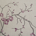 Кресло с изображением сакуры Aubrey Classical Armchair beige flax варинант исполнения - 4 | Loft Concept в Ульяновске