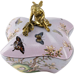 Фарфоровая шкатулка Butterflies and an angel варинант исполнения - 1 | Loft Concept в Ульяновске