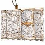 Люстра волнистой формы с текстурной огранкой Reflection of Reality варинант исполнения - 5 | Loft Concept в Ульяновске