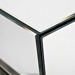 Тумбочка зеркальная с ящиком Mirror Chrome Cabinet варинант исполнения - 3 | Loft Concept в Ульяновске