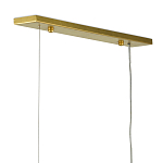 Люстра прямоугольная с белыми цилиндрическими абажурами White Ribbon варинант исполнения - 3 | Loft Concept в Ульяновске