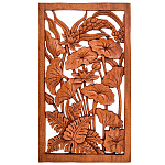 Панно из дерева Flower Panel With Trees варинант исполнения - 1 | Loft Concept в Ульяновске