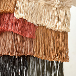 Текстильное Панно с бахромой варинант исполнения - 1 | Loft Concept в Ульяновске