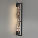 Бра вертикальное с черными кругами и квадратами Gravyura варинант исполнения - 4 | Loft Concept в Ульяновске