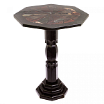 Кофейный стол из натуральных камней Змеевик и Яшма Natural Stone Tables варинант исполнения - 11 | Loft Concept в Ульяновске