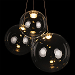 Подвесной светильник Ring прозрачное стекло варинант исполнения - 1 | Loft Concept в Ульяновске