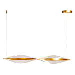 Люстра линейная с изогнутым плафоном Wave Line варинант исполнения - 2 | Loft Concept в Ульяновске