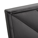 Кровать серая с подъемным механизмом Adelaide варинант исполнения - 3 | Loft Concept в Ульяновске