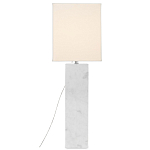 Настольная лампа на прямоугольном корпусе с тканевым абажуром One Piece Support варинант исполнения - 3 | Loft Concept в Ульяновске