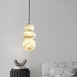 Подвесной светильник с фигурными плафонами Stone Triad варинант исполнения - 7 | Loft Concept в Ульяновске