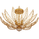 Потолочный светильник Золотые листья  Golden Petals варинант исполнения - 2 | Loft Concept в Ульяновске