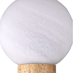 Бра цилиндрической формы с 2-мя плафонами белого цвета Marble Glow варинант исполнения - 4 | Loft Concept в Ульяновске