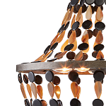 Люстра каплевидной формы с подвесками в виде декоративных бусин Flat Beads варинант исполнения - 1 | Loft Concept в Ульяновске