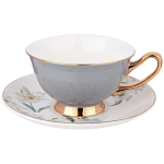 Чайный набор из фарфора на 6 персон Grey Tea Porcelain Set варинант исполнения - 3 | Loft Concept в Ульяновске