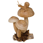 Статуэтка из дерева улитка Animals of the World варинант исполнения - 4 | Loft Concept в Ульяновске